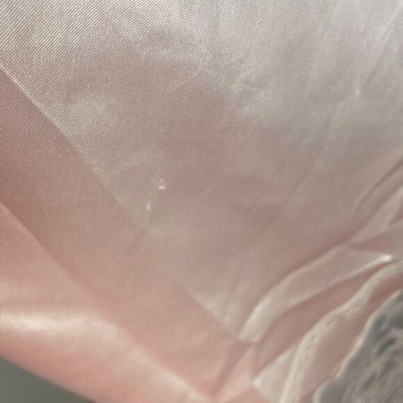 Lady Cameo Dallas Vintage Pink Satin Slip M - Picture 15 of 15